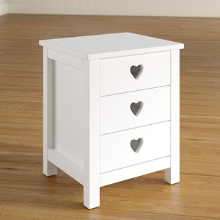 Amori 3 Drawer Bedside Table