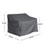 Housse pour causeuse extérieure Shield, gris foncé