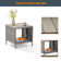 Camerin Square Outdoor Side Table