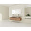 60 inch Wall-Mounted Bathroom  Vanity with Double Resin Sink,Soft Close Drawer,Float Mounting Design