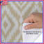 Housses de couette beige et blanc Ikat-130659649