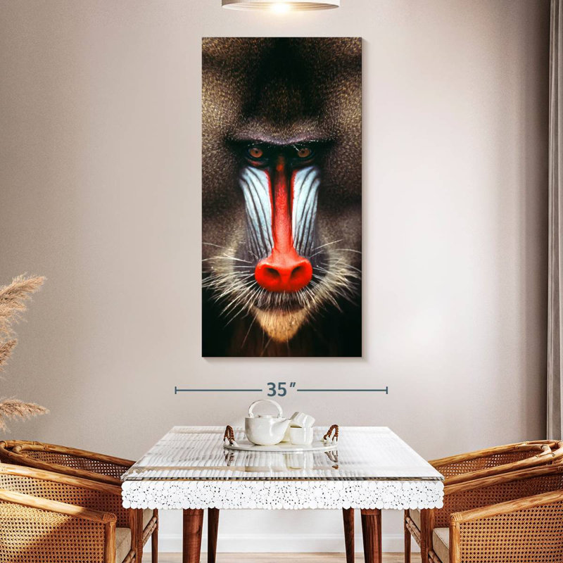 Monkey Head, 54" H x 27" W