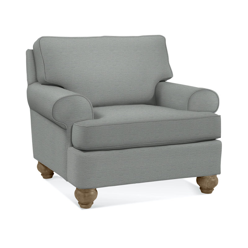 Artisan Landing Armchair, Beige Performance Fabric; 0851-73, Sunweather