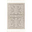 Tapis gris / blanc tissé à plat à la main Rodriguez-1564960516