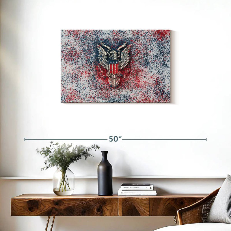 Lelar American Eagle Insignia, 20" H x 30" W