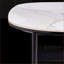 Table basse en céramique Modern Rock Beam pour le salon, facile à nettoyer et amp; Assemblage, conception spacieuse et carrée