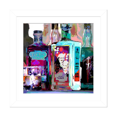 «Bright Bourbon Crop», reproduction d'art murale, papier d'art encadré