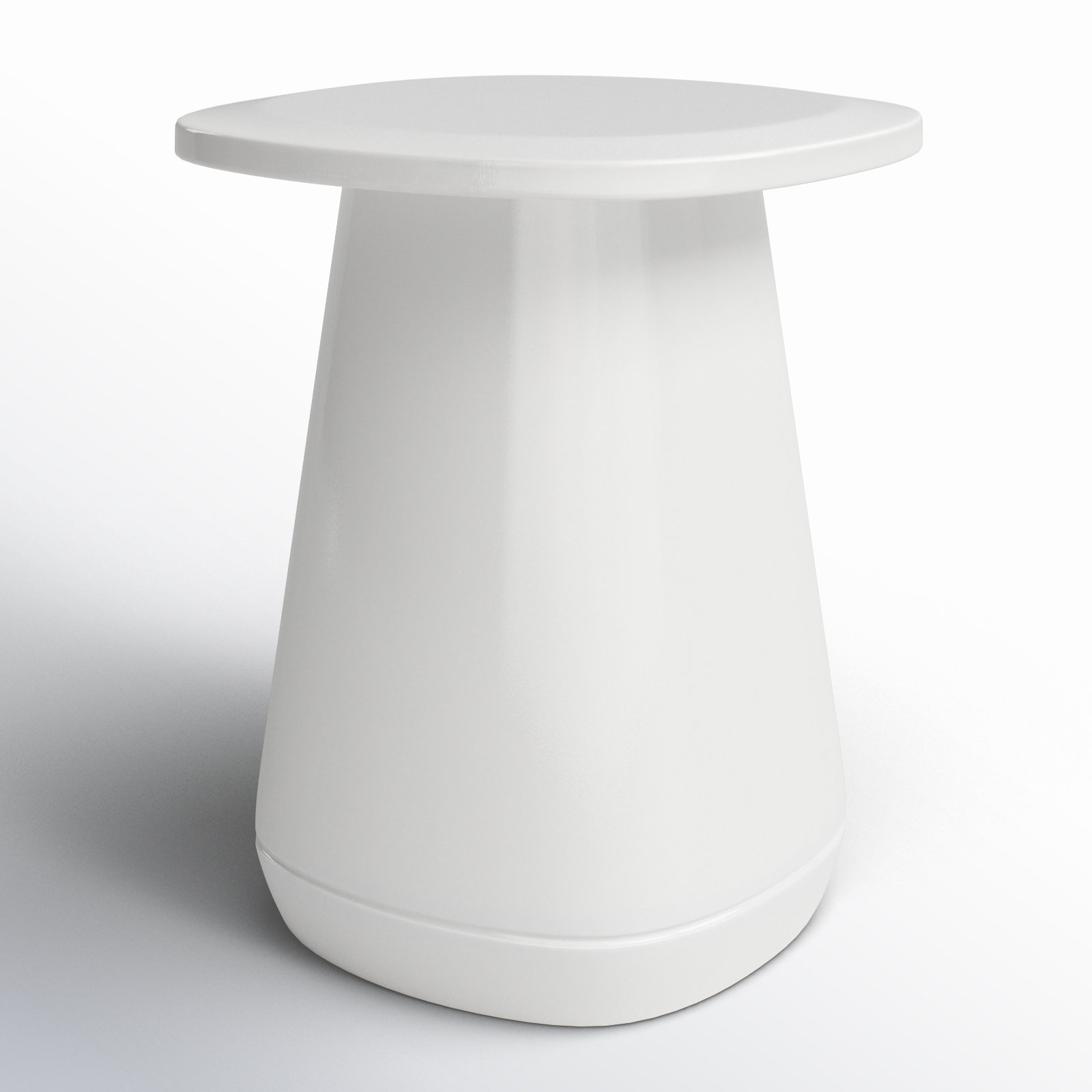 Kerri End Table, White