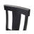 Nakhi Traditional Wood Kitchen Extension Dining Table, Black-101776047