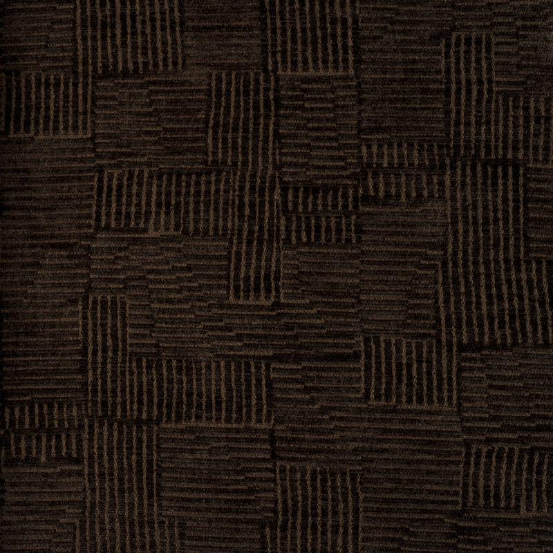 Tissu de revêtement jacquard Marco Chenille, Espresso