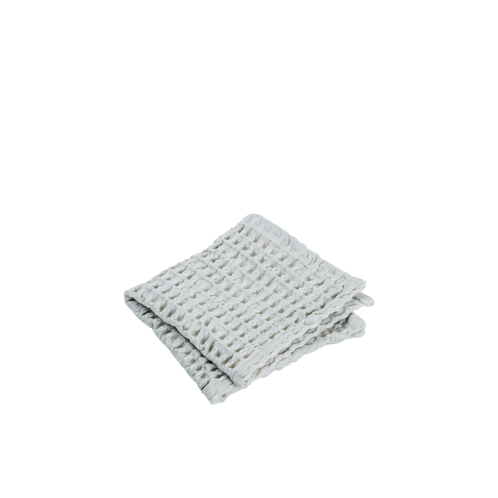 CARO 100% Cotton Waffle Washcloth Set, MicroChip-Light Gray