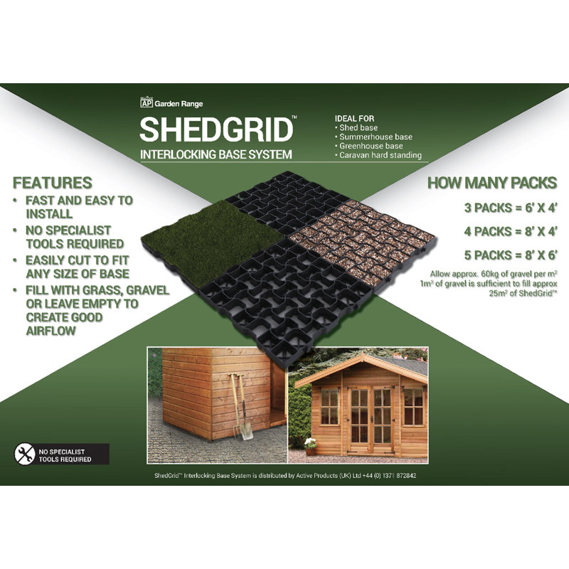 Summertown  6 ft. W x 4 ft. D Base/Foundation Kit