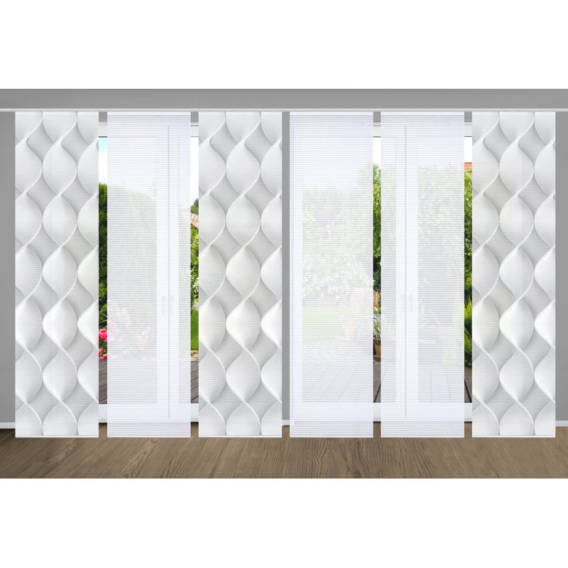 Semi Sheer Sliding Panel