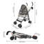 Poussette pliable pour animaux de compagnie pour petits et moyens chiens-106540535