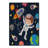 Rectangle Machine Woven Polyester Area Rug in Blue/Red/Brown-404495535