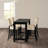 Adler 5-Piece Counter Height Trestle Dining Set