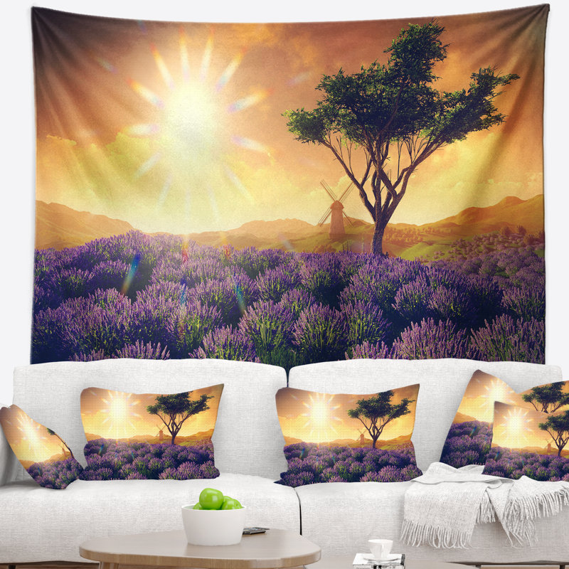 Polyester Tapestry, 78" H x 92" W