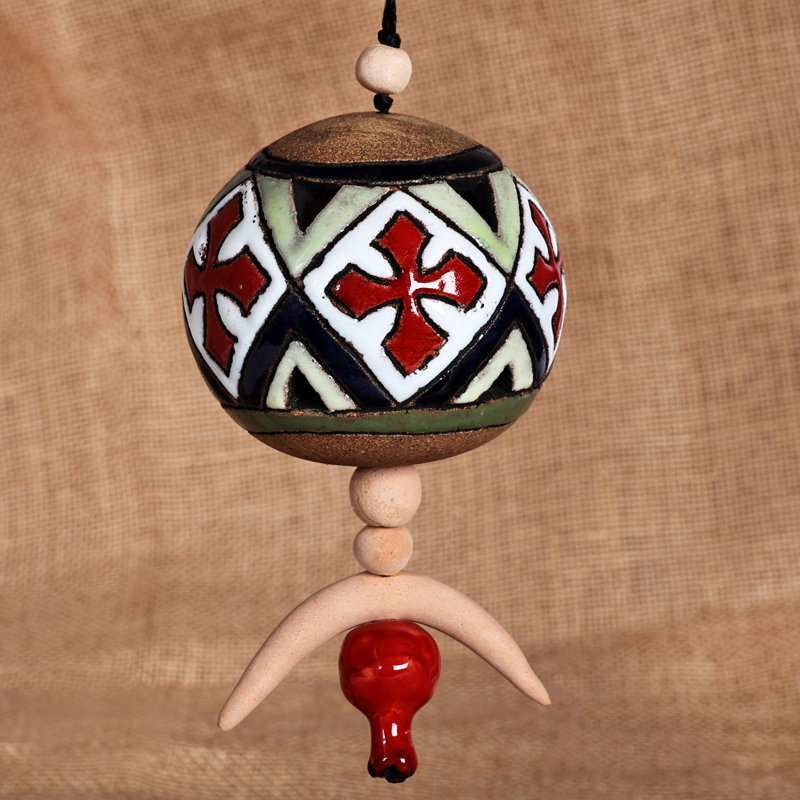 Handmade Palatial Daghdghan Ceramic Wall Decor