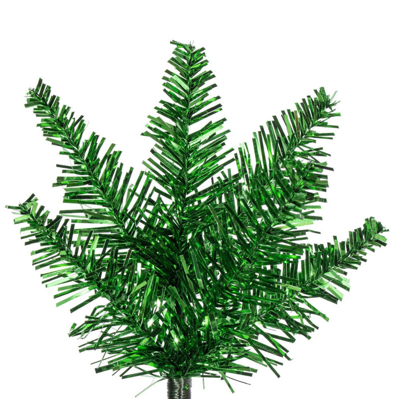 Arbre de Noël artificiel vert non éclairé, 6.5'