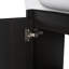 Meuble-lavabo mural 28 po avec lavabo en céramique blanche et porte à fermeture en douceur 28 po-1236443317