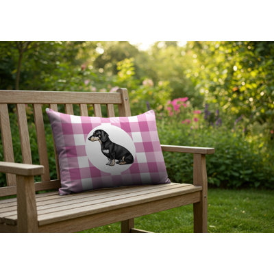 Coussin réversible intérieur / extérieur Dachshund Dog