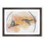 Two Heron Birds in Flight in Abstract - Picture Frame Graphic Art Print-55777753-55777755