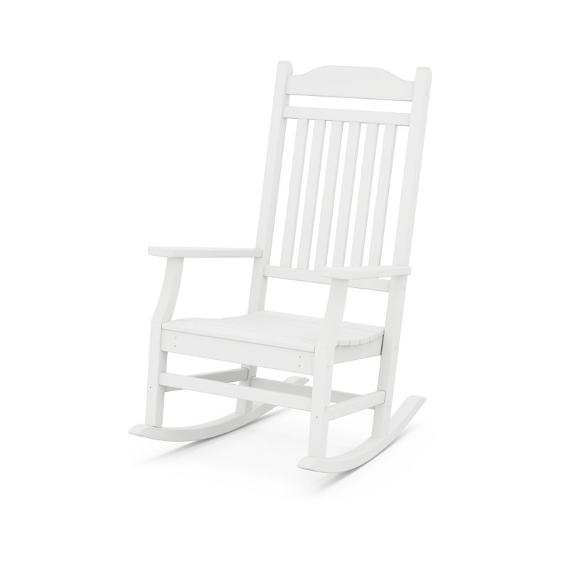 Chaise berçante Cottage, Blanc