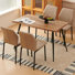 47 Inch Dining Table Set For 4