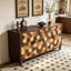 Buffet à motif nid d'abeilles-717782426-717782424