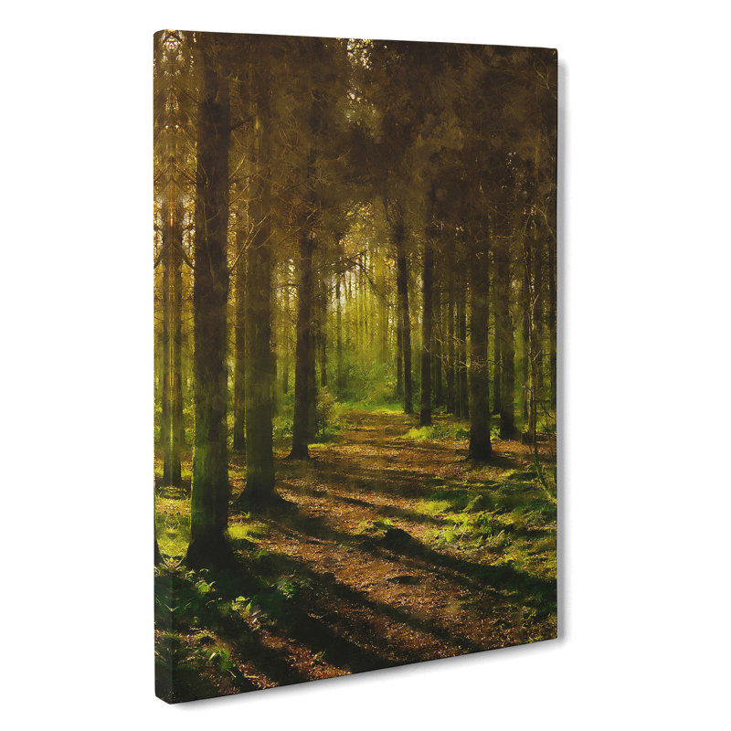 Sunlight Forest Vol.7 - Wrapped Canvas, 40cm H x 35cm W x 3cm D