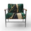 Fauteuil d'appoint rembourré en marbre Daelen-1912449206