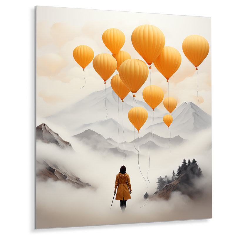 «Woman Walk To Success Motivation III», art mural en métal Motivation, H 20 po x l 12 po x P 1 po