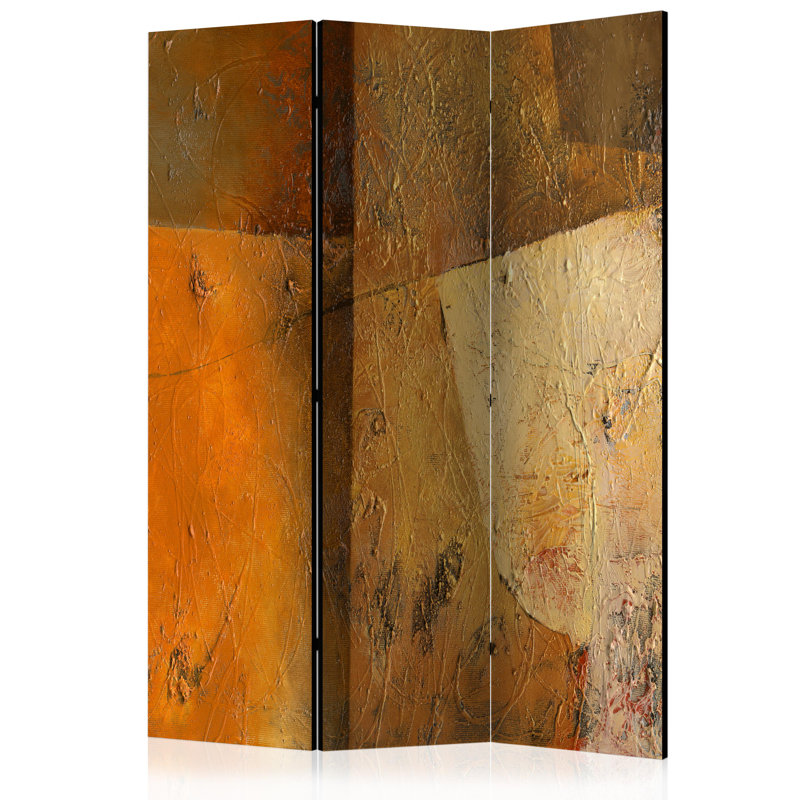 Cropsey Solid Wood Folding Room Divider, 3