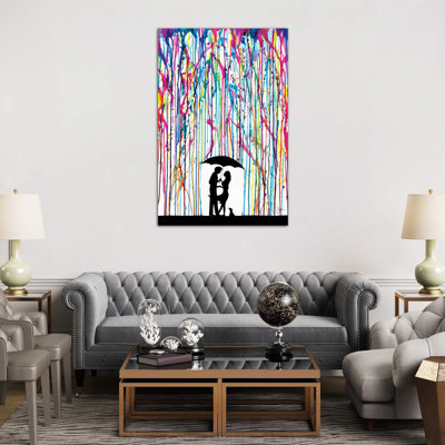 Two Step - Wrapped Canvas Print