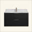 Meuble-lavabo cannelé avec lavabo et quincaillerie intégrés-130846703-130846706