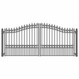 Automated Steel Dual Swing Driveway Gate – LONDON Style – ETL Listed