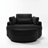 Dashton Upholstered Barrel Chair with Ottoman-756477088
