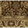 Tapis à motif oriental brun doré Gloucester