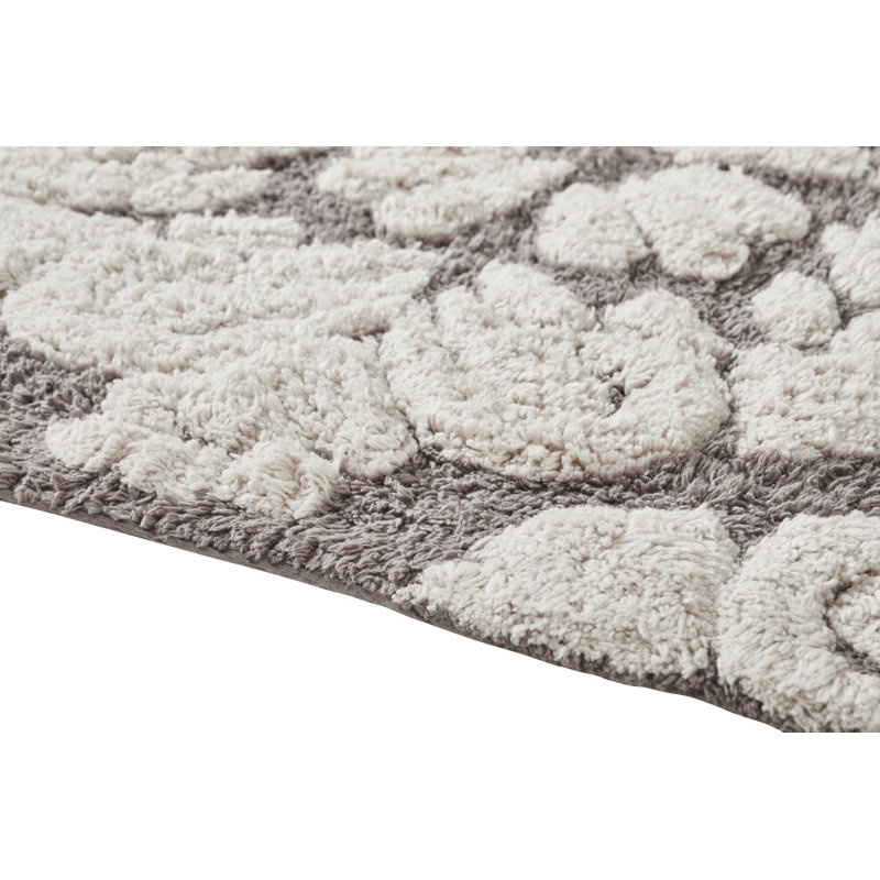 Chemash Premium-Quality 100% Cotton Super Absorbent Machine Washable 5 Piece Bathroom Rug Set, Beige