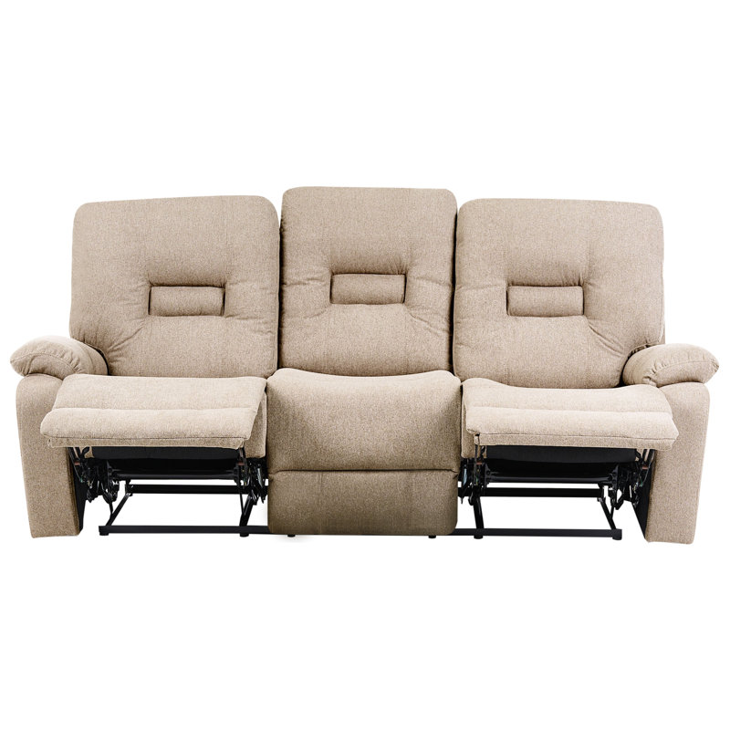 Tanel 3 Seater Fabric Sofa