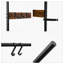 Cetronia 60cm Free Standing Towel Rail