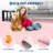 Bow-Knot Machine Washable Rug for Living Room Bedroom Dorm, Soft Low Pile Non Slip Carpet for Under Table Nursery College Playroom-1570875368-1570875370