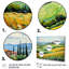 Vangogh Rolling Hills III - Vangogh, reproduction d'art sur toile-1201986209-1201986212