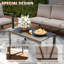 Ensemble de conversation en aluminium pour 9 personnes avec table basse Grand-413654617-413654621