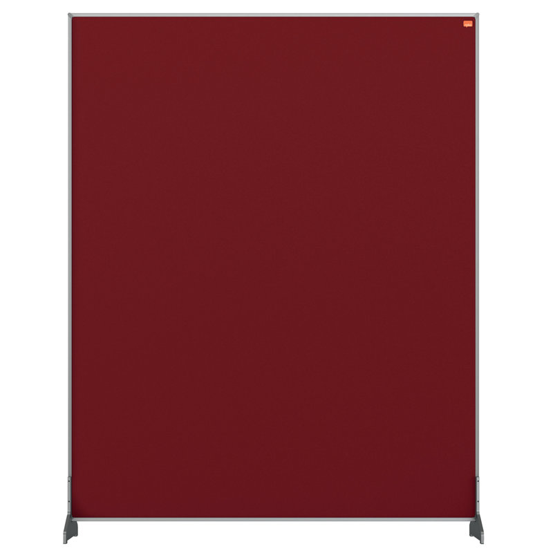 Amboy Office Partitions, Red, 100cm H x 55cm W x 30cm D