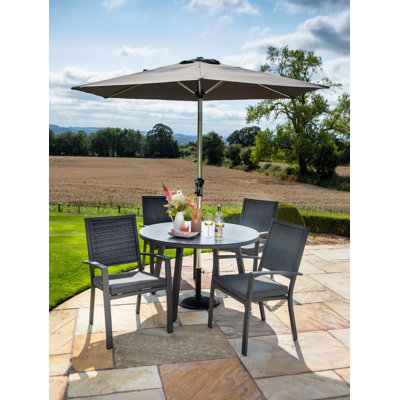 Nuance 4 Seat Round Set