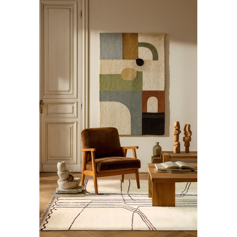 Tapis crème Pak Finest Marrakesh 5 pi 11 po x 7 pi 10 po