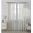 Draycott Polyester Semi-Sheer Grommet Lightweight Curtain Pair(Set of 2)-760802460-760802457