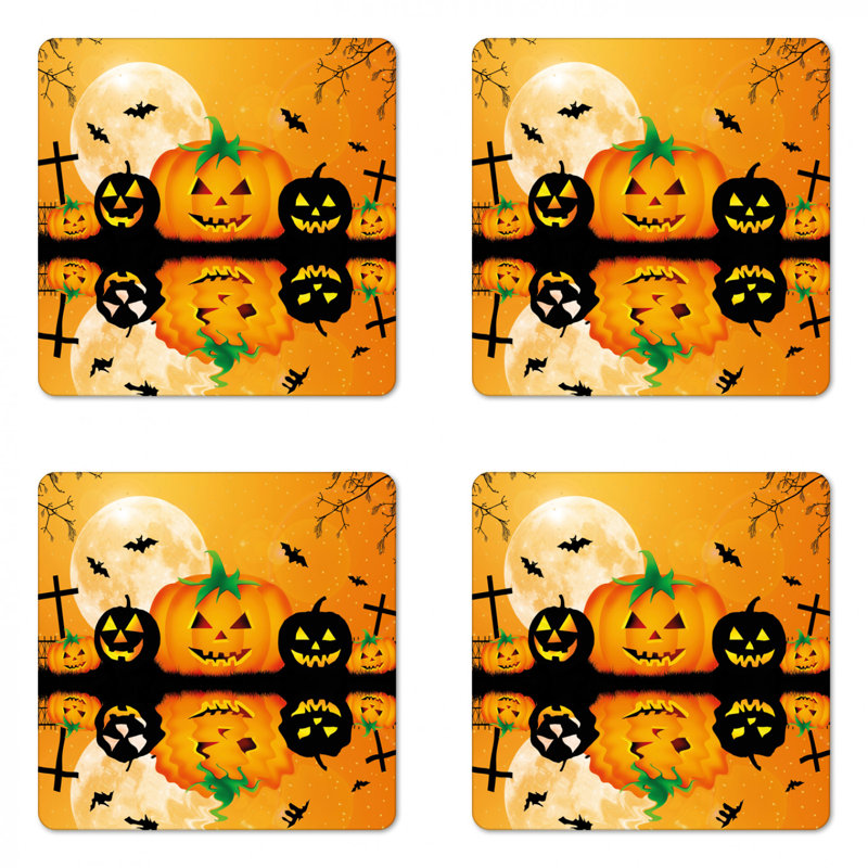 Square 4 Piece Coaster Set