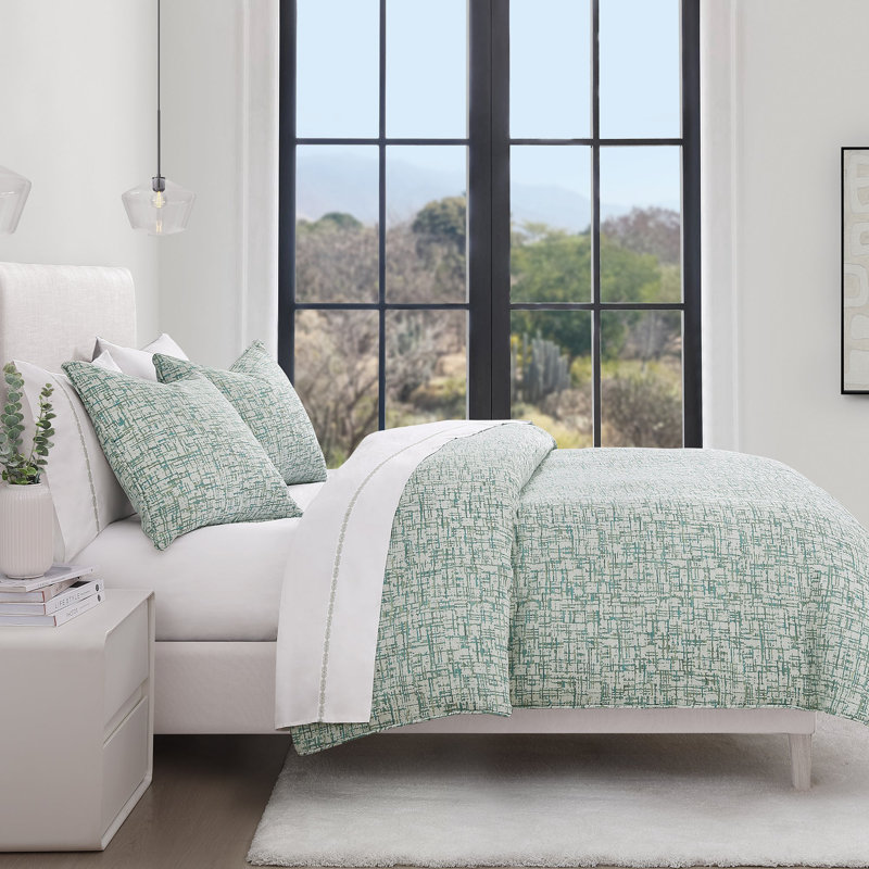 Ensemble d'édredon Keziah Green, Édredon très grand + 2 taies décoratives très 